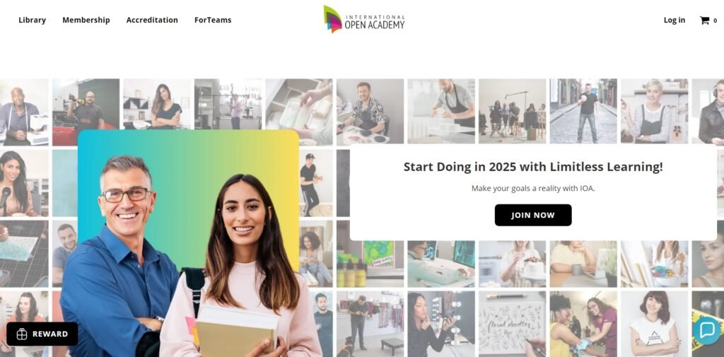 Self-paced online learning with flexible schedule at International Open Academy
